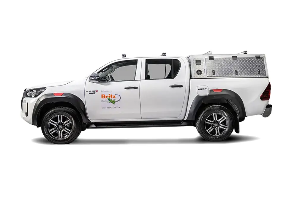 Toyota Double Cab 4x4 Unequipped – Britz 4x4 Rentals