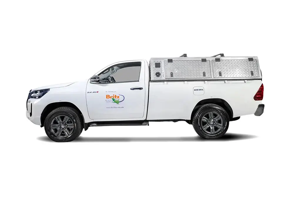 Toyota Single Cab 4x4 Unequipped – Britz 4x4 Rentals